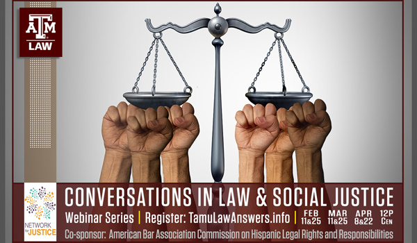 Law and Social Justice Webinar Series